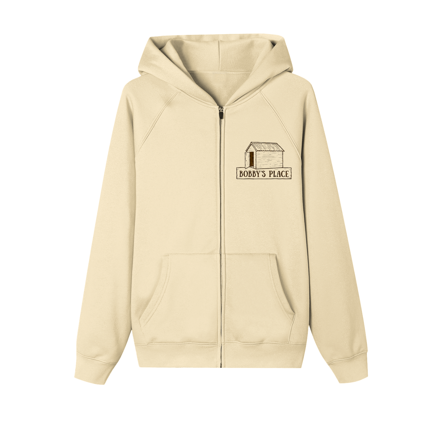 Essential Zip-up Fleece Hoodie
