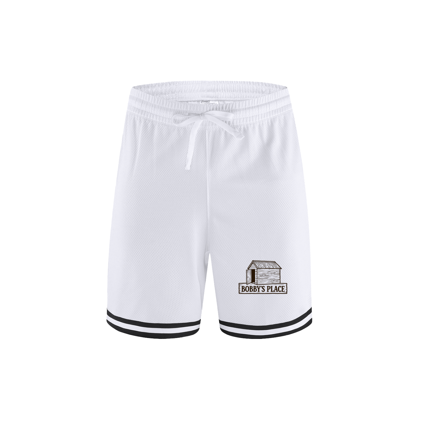 Classic Stripe Trim Basketball Shorts