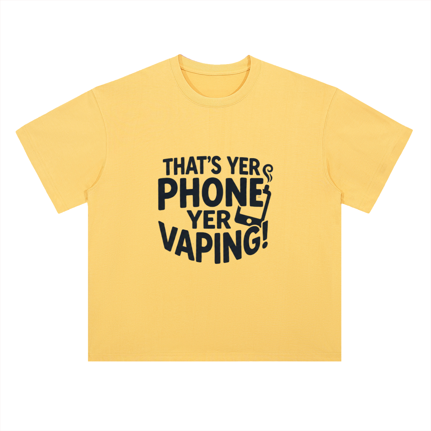 Heavyweight Drop Shoulder Cotton T-Shirt