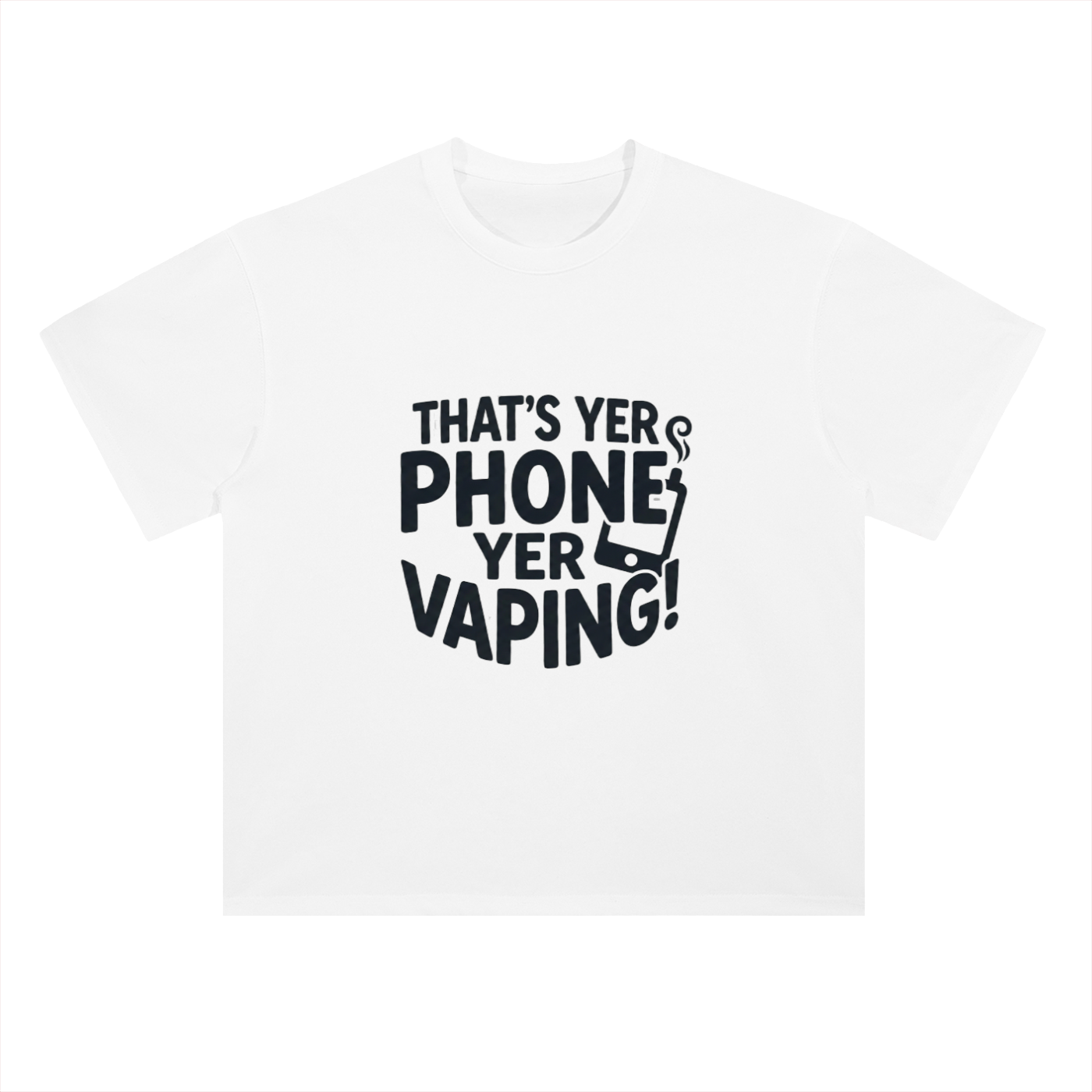 Heavyweight Drop Shoulder Cotton T-Shirt