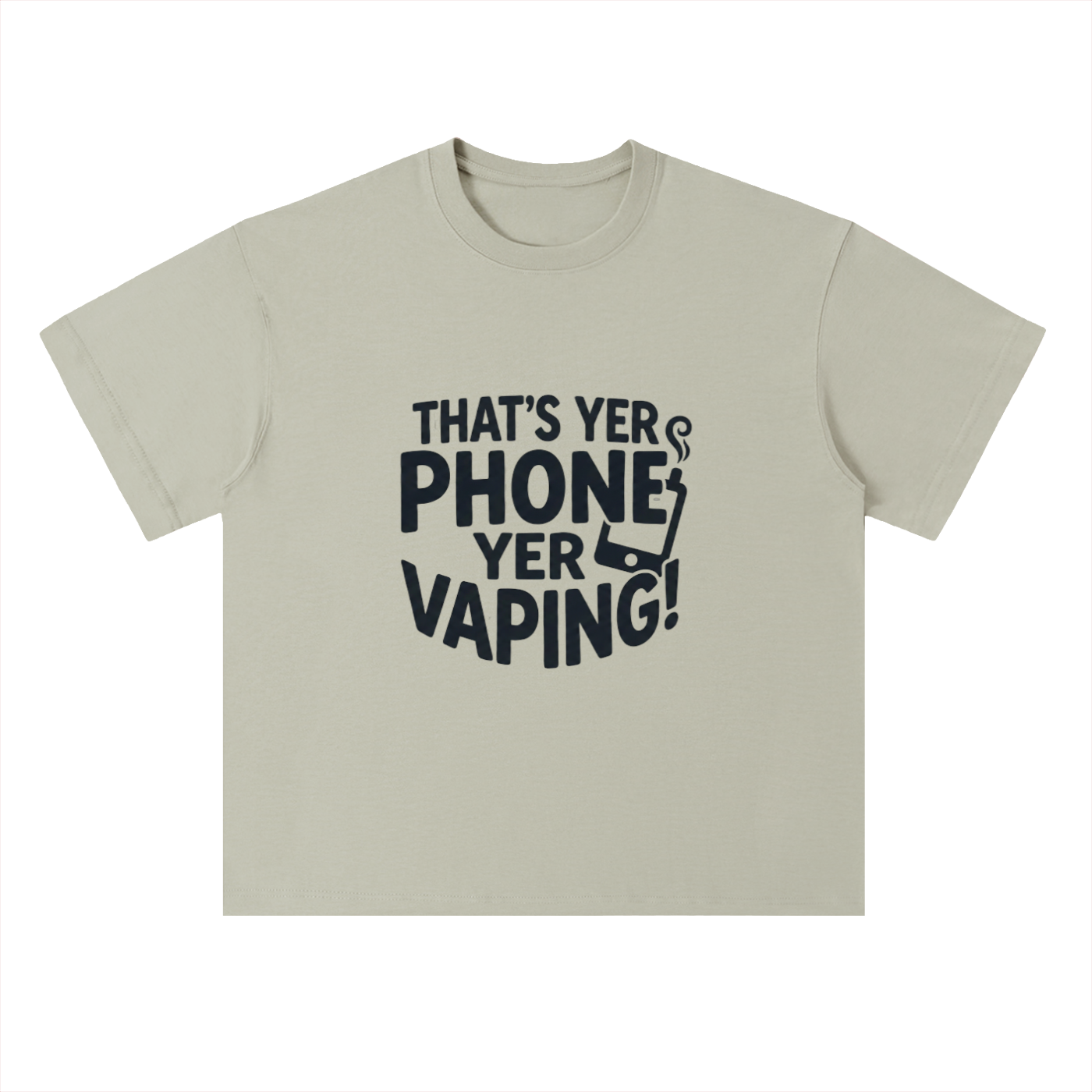 Heavyweight Drop Shoulder Cotton T-Shirt