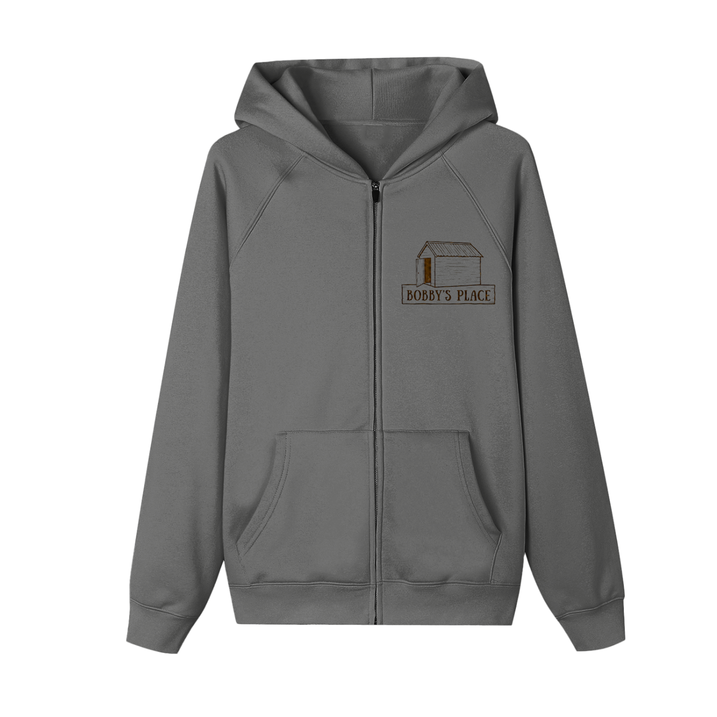 Essential Zip-up Fleece Hoodie