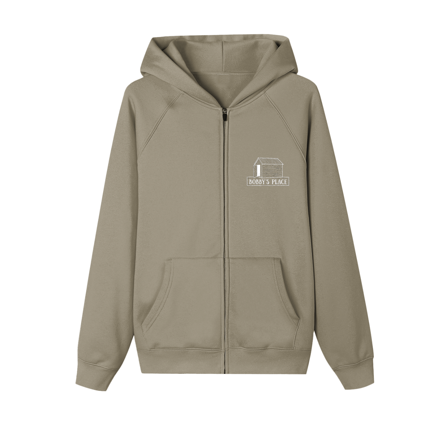 Essential Zip-up Fleece Hoodie