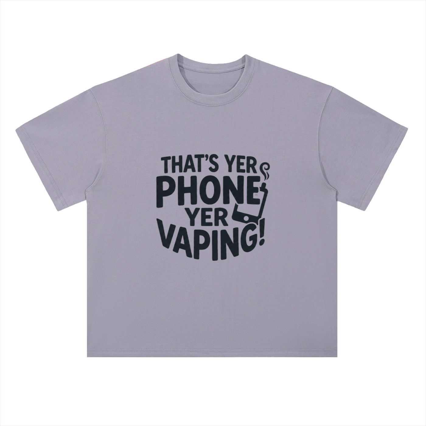 Heavyweight Drop Shoulder Cotton T-Shirt