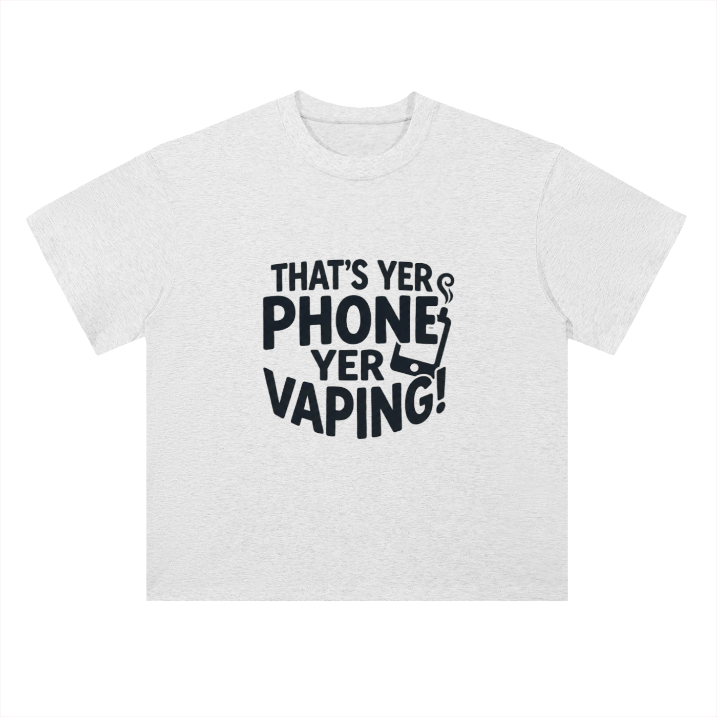 Heavyweight Drop Shoulder Cotton T-Shirt